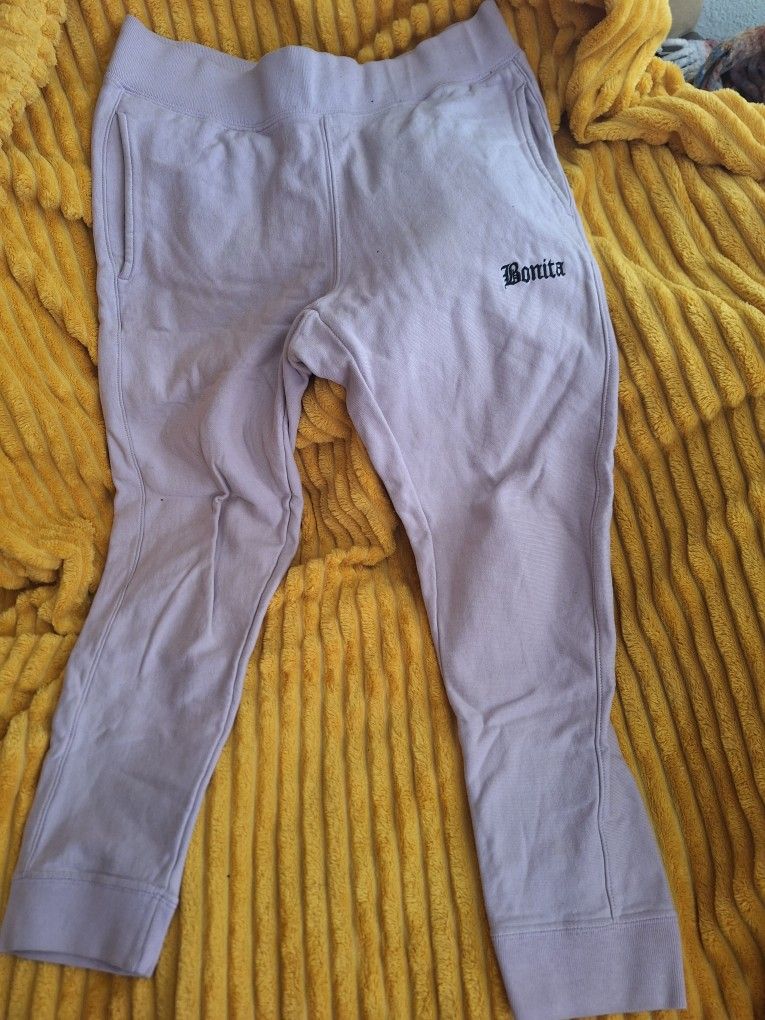 Viva La Bonita Light Purple Joggers L