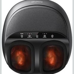 RENPHO Full Foot Massager Machine, 2026 Upgraded Shiatsu Foot Massager with Heat, FSA Eligible HSA Store Eligible, Plantar Fasciitis Massager, Birthda