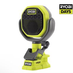 RYOBI ONE+ 18V Cordless VERSE Clamp Speaker (Tool Only)