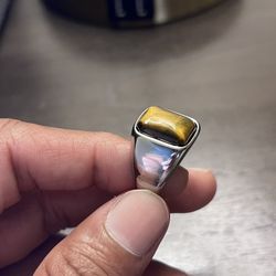 Tiger eye Stone Ring 