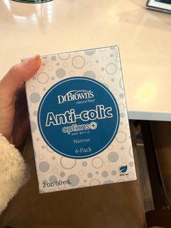 Dr brown’s anticolic bottles new for newborns