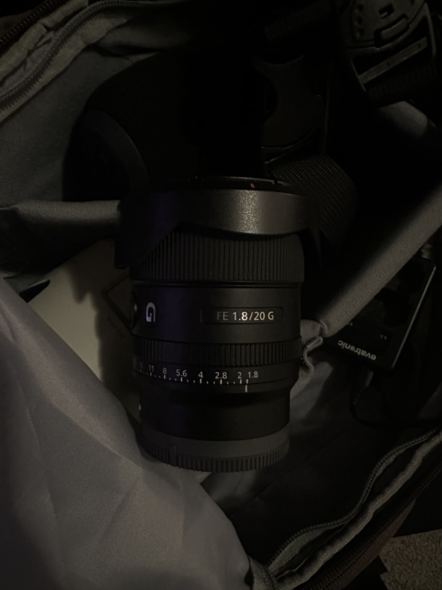SONY LENS/LENSE 20 F1.8 G Master