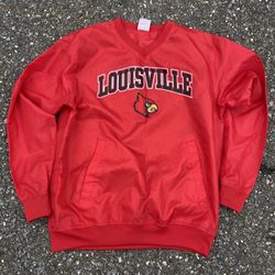 Vintage Rare Louisville Windbreaker Sweatshirt 