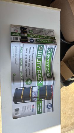 Brand Green made Utility Rack