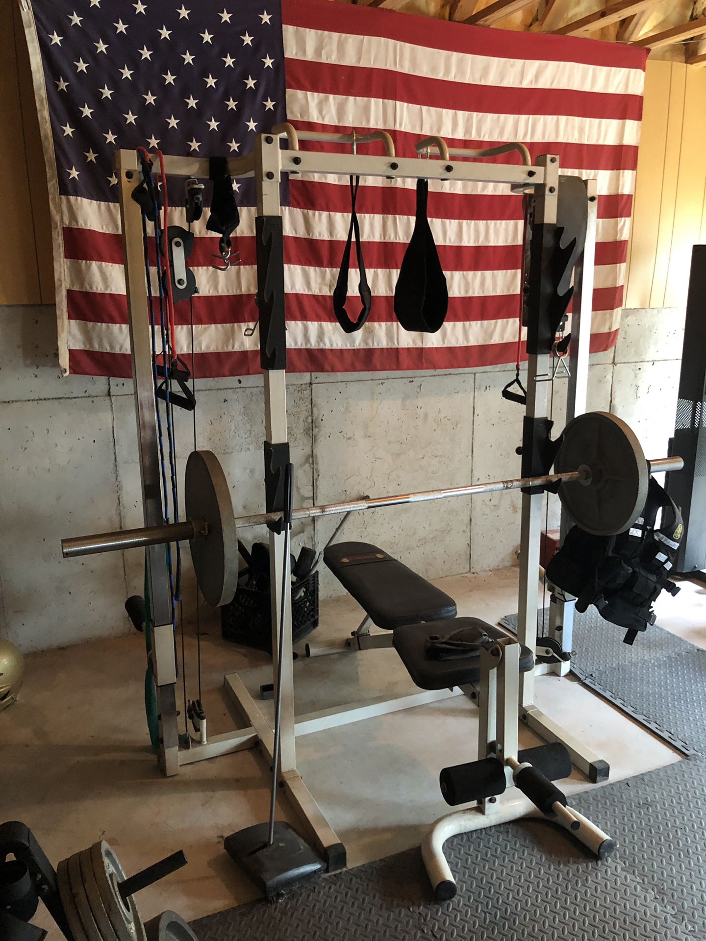 Power Rack weight lifting