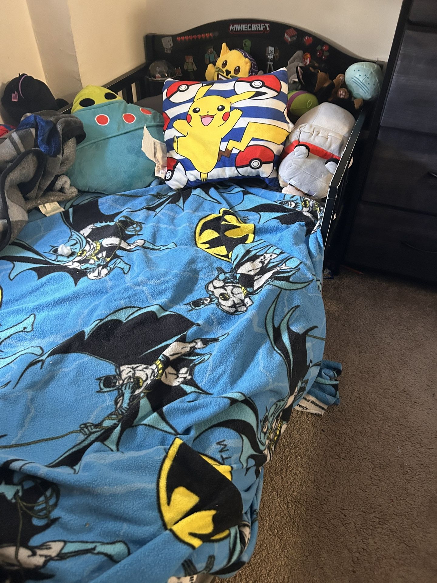 Black Toddler Bed