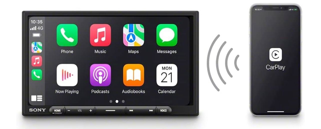 First Of July Special Sony XAV-AX4000 7-Inch Multimedia Receiver with Wireless Car Play/Android Auto and Maestro Ready (XAVAX4000)
