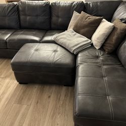 Dark Grey Sectional