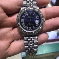 Diamond 36mm Rolex Stainless Buy Sale Trade Cartier Patek Audemars Coin Cuban Chains 24k