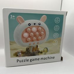 Puzzle Pop It Game Machine (Pink Rabbit)