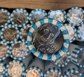 *SEALED  $100 1(contact info removed) D SEMIQUINCENTENIAL NICKELS 50 ROLLS OBW  BU BOX
