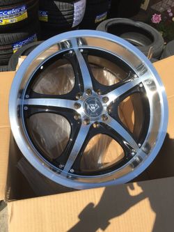 18" wheels 5 lug rims new 5x100/5x114.3