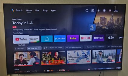 Hisense 75" smart tv