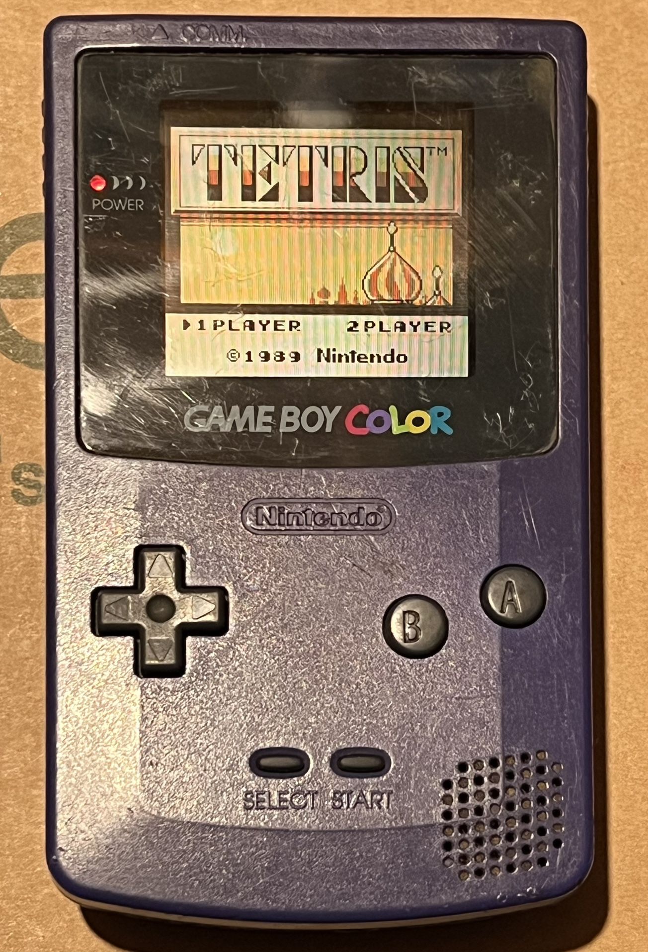 Nintendo Game Boy Color Pokémon Grape / Purple Console