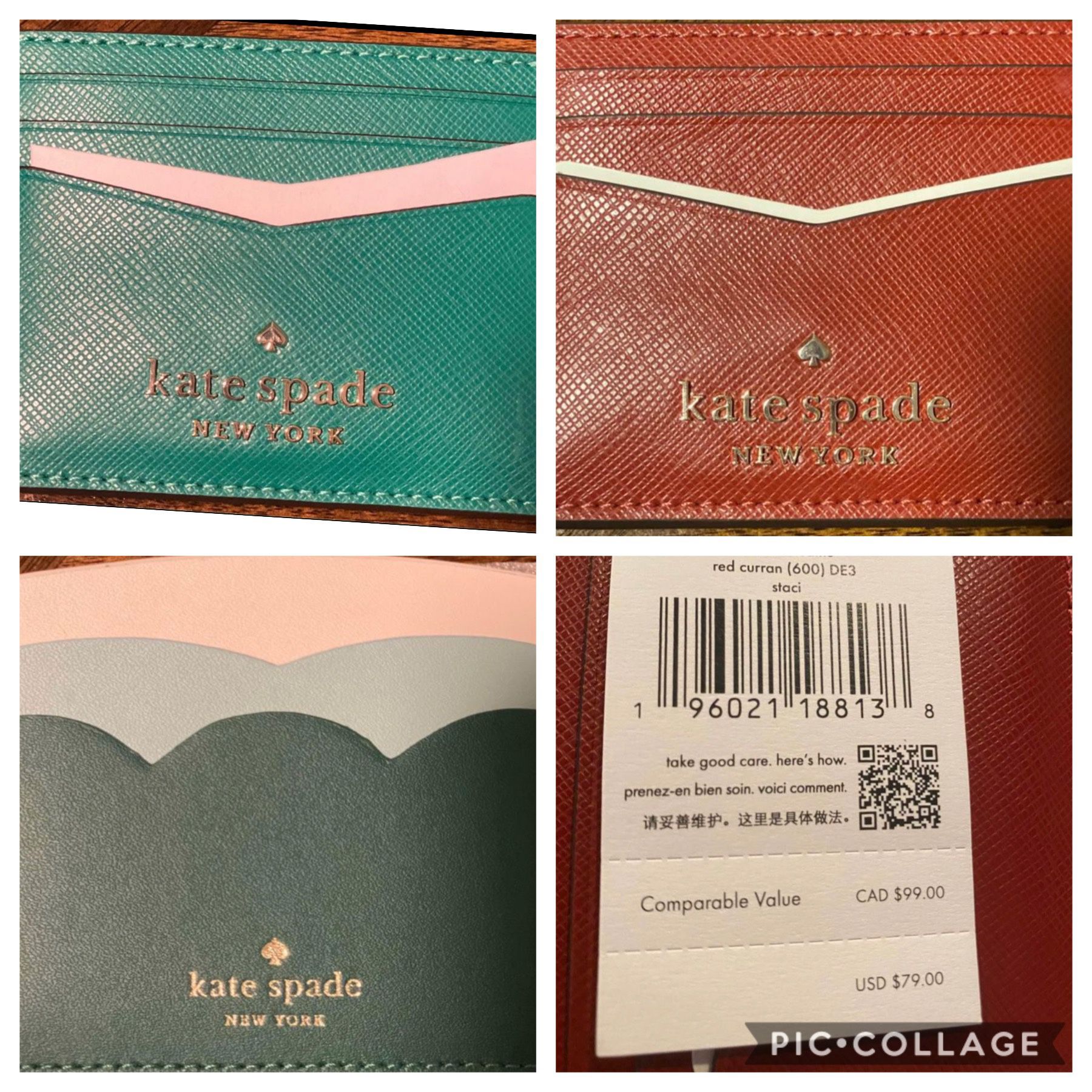 Kate Spade Leather Small Wallet