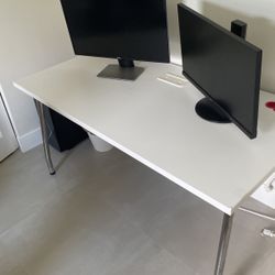 Gaming Desk Or Office Desk White 