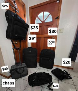 American tourister 29" suitcase $35
Samsonite 27" suitcase $30, garment, toiletry bags and suitcase.
Duffle bag
#maletas
Pick up in Harlingen, I live