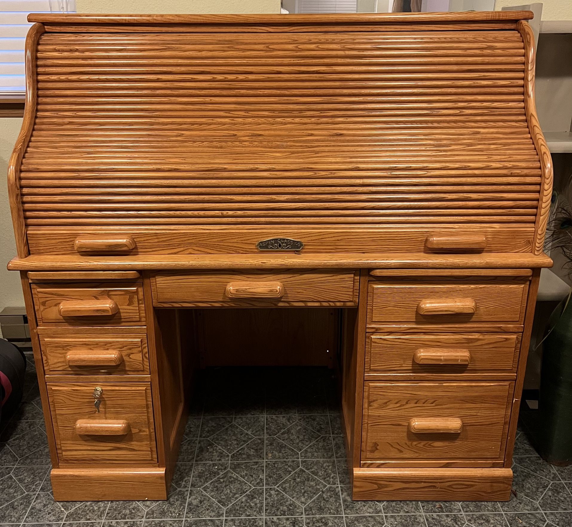 Aspen Classics Roll Top Desk