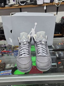 Nike Air Jordan 5 Retro Wolf Grey DD0587-002 2026 Men's 9