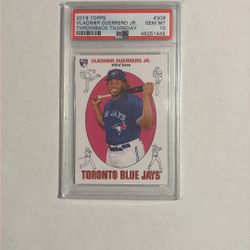 2019 Topps - Vladimir Guerrero Jr Throwback Thursday PSA 10