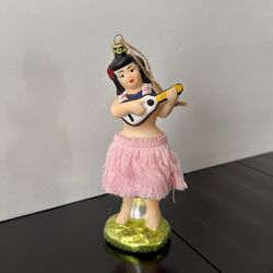 New Hula Girl Large Ornament