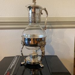 English Style Glass Teapot 