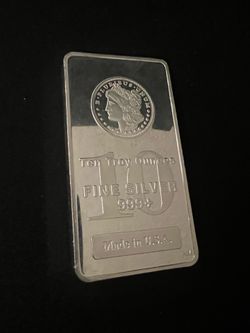 10 ounce silver bar