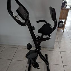 Aldi Exercise Bike Foldable Black
