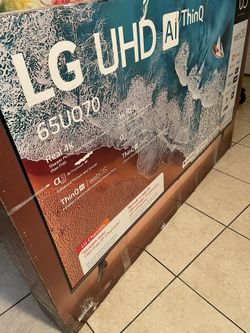 Smart 4K UHD LG 65” Nueva $500