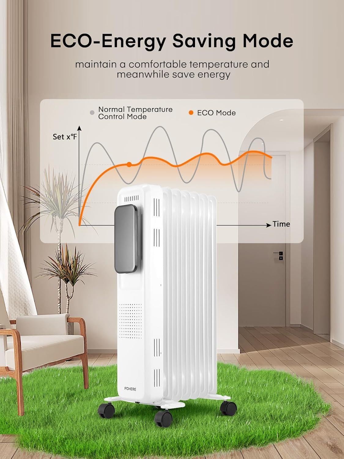 Radiator Heater Screen Room Heater Electric Oil Filled Radiator
