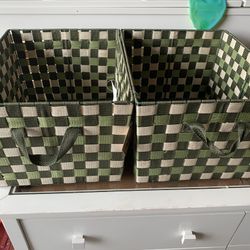 2 New With Tags Baskets