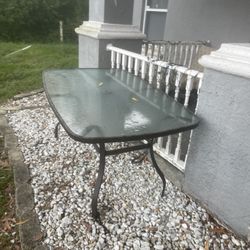 Glass Table 