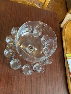 Ponchera OF Princess House For Cold Drinks