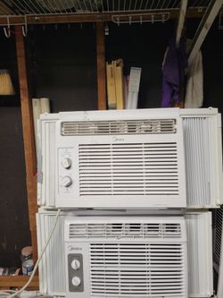 Window air conditioner like new $80 each.