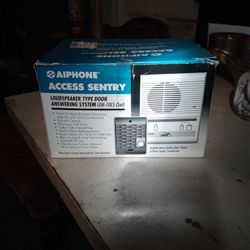 Aiphone Access Sentry Loudspeaker Type Door Answering System Includes Room Station Door Station Power Supply Transformer Brand New