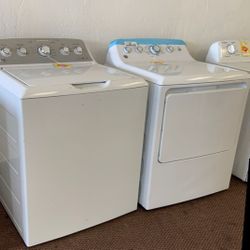 WASHER AND DRYER GTW485ASJ4WS GTD42EASJ2WW