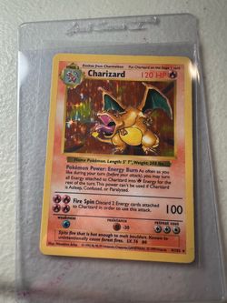 Shadowless Charizard Ungraded