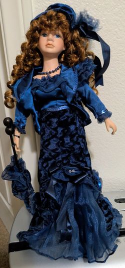 Collector's Choice Limited Edition Genuine fine Bisque Porcelain Doll