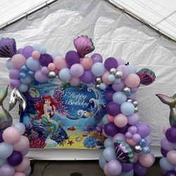 Little Mermaid Theme Decoration