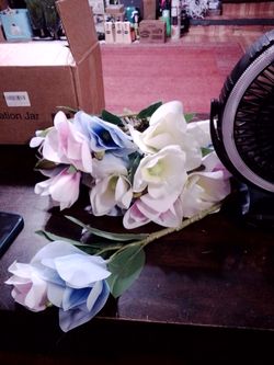 Artificial Magnolia Flower Stems Bundle( ten stems)