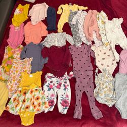 Baby girl clothing set 6-9 months