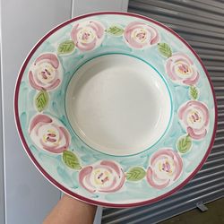 Vintage Plate. Italy. Easter