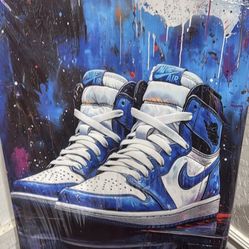 Nike air force painting print