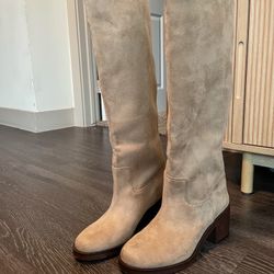 Women’s Suede Knee-High Boots