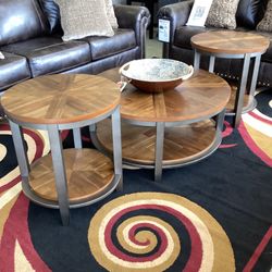 Roybeck 3pc Coffee Table Set