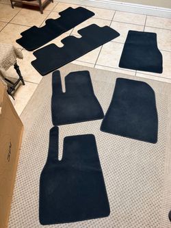 Tesla carpet floor Mats