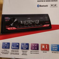 New Jvc Bluetooth Radio