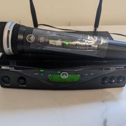 AKG WMS470 Condenser Microphone Wireless System. 