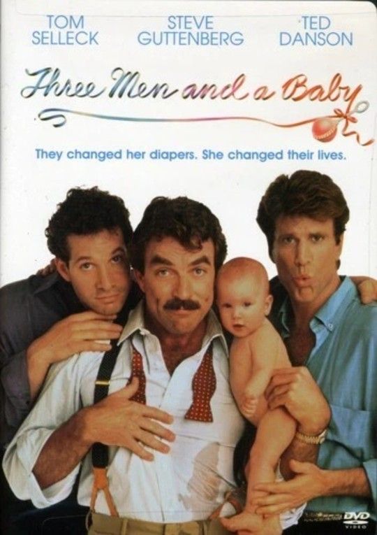 Three Men and a Baby (DVD, 1987)