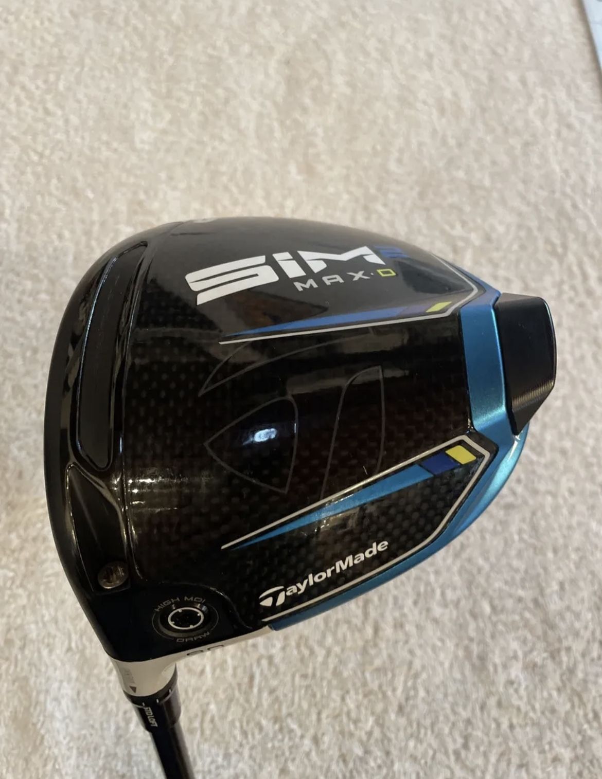 TaylorMade Sim2 Max-D 9* Driver Left Hand Diamana S60 Limited Stiff